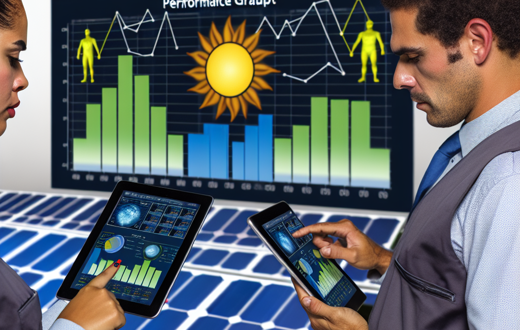 análise de desempenho solar
