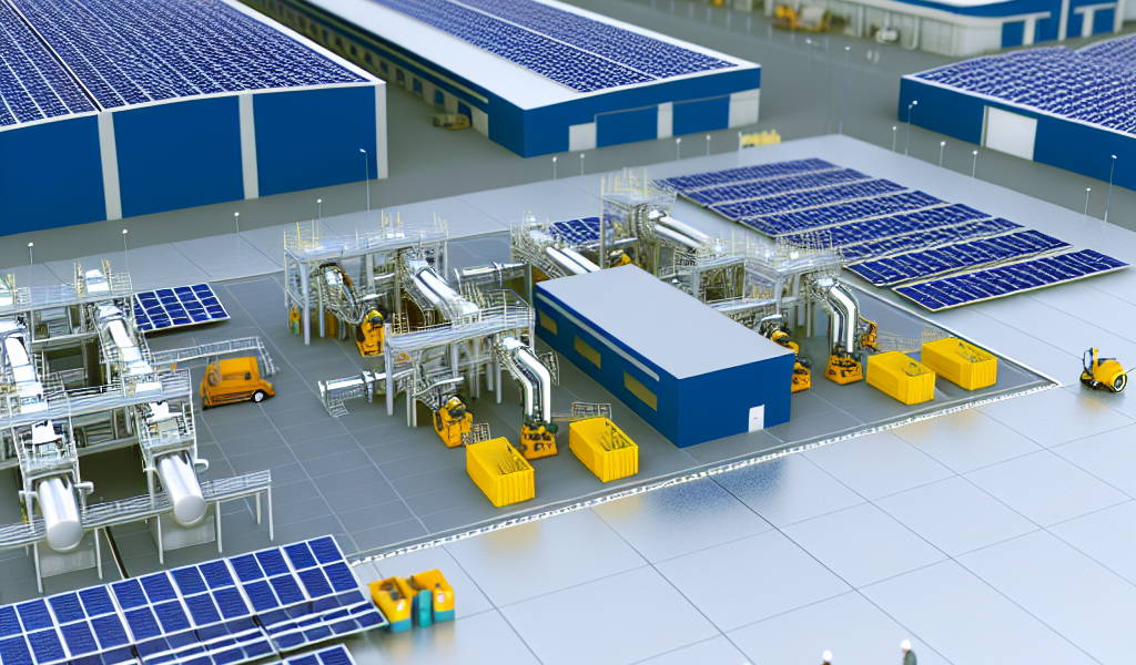 aplicações industriais de energia solar