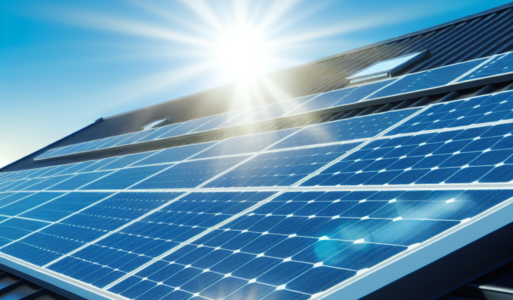 eficiência em módulos solares