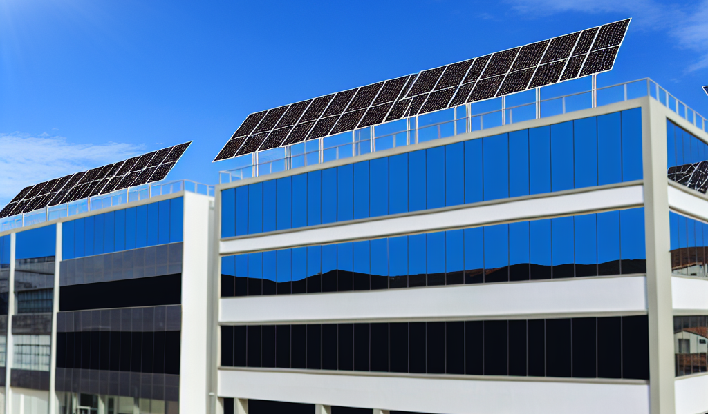 energia solar prédios comerciais