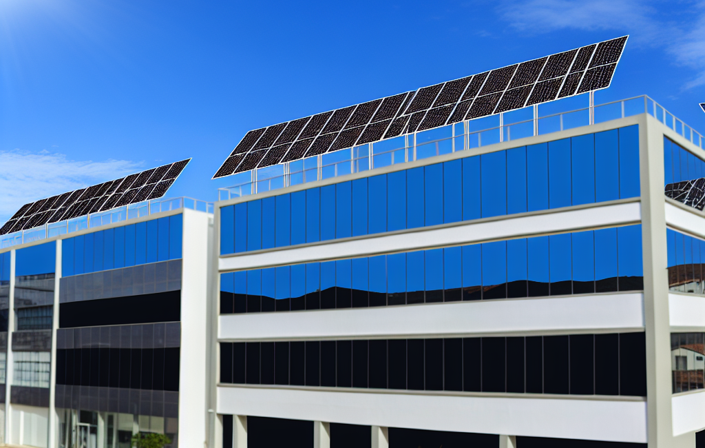 energia solar prédios comerciais