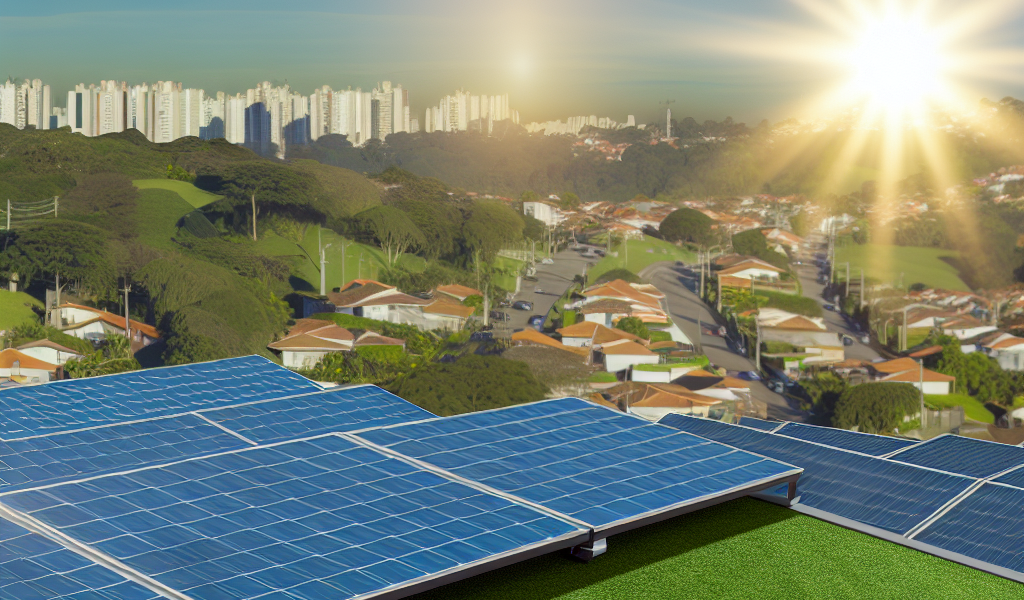 energia solar sustentável
