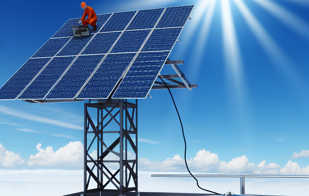 estrutura suporte solar