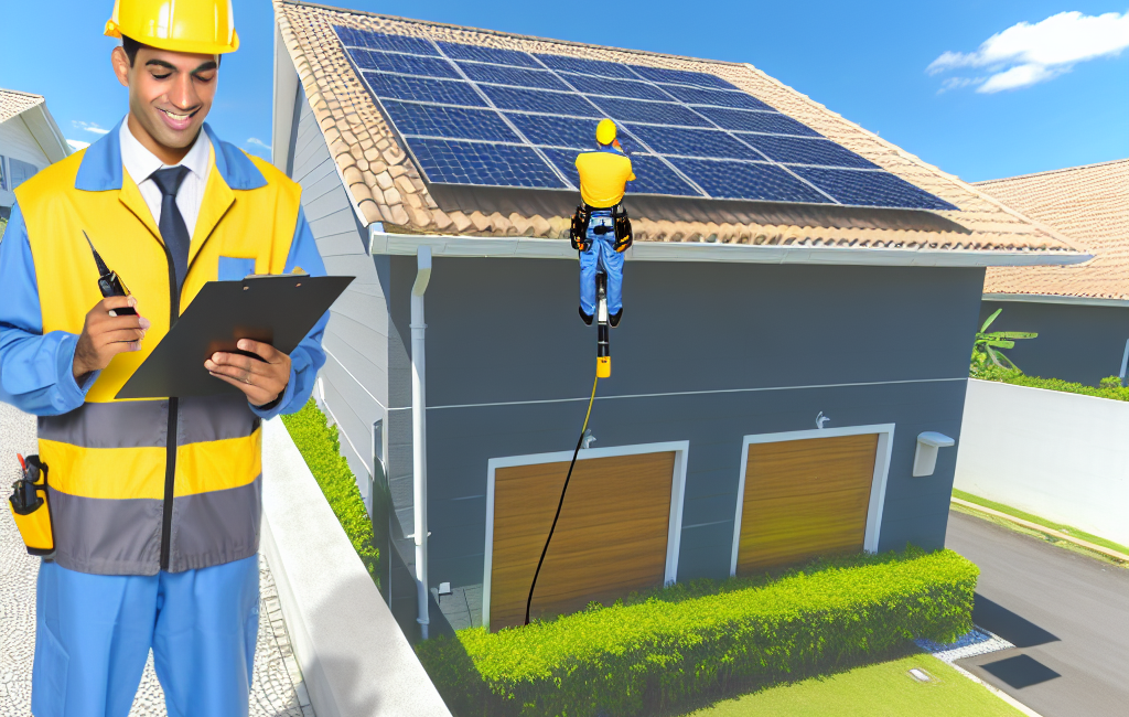 manutenção solar residencial