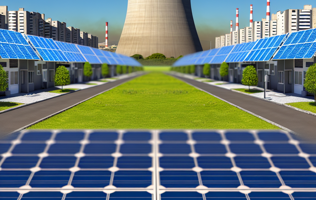 vantagens energia solar vs nuclear